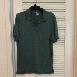 32 Degrees cool Men's Heathered Green Polo Shirt